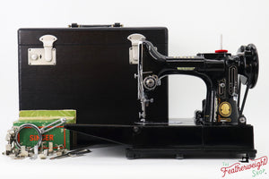 Singer Featherweight 222K Sewing Machine - EL6833**, 1956