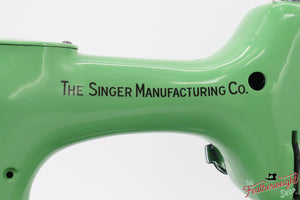 Singer Featherweight 222K - EK32603* - Fully Restored in Art Deco Green