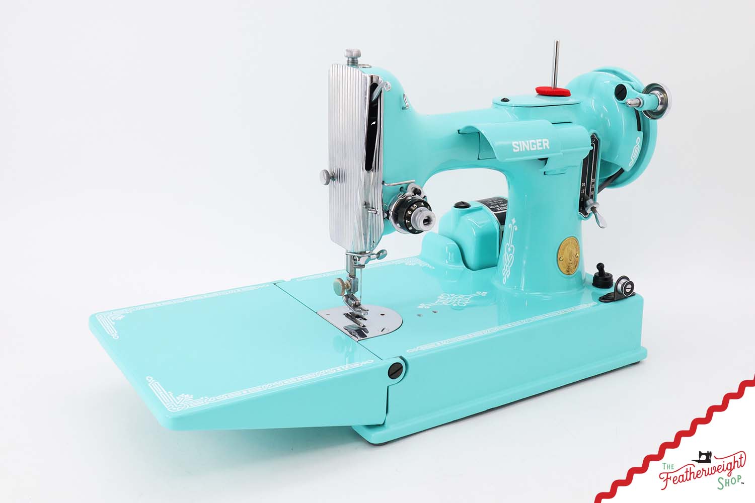 Singer Featherweight 221 AJ131*** - Fully Restored in Tiffany Blue