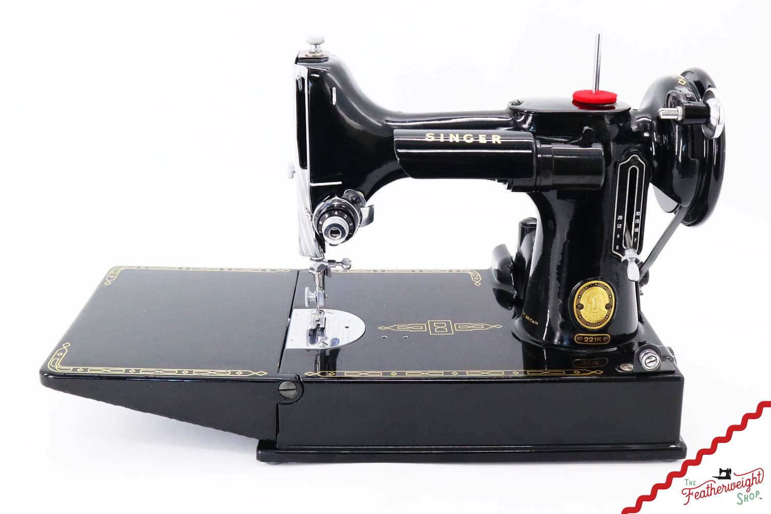 Singer Featherweight 221K Sewing Machine, 1955 - EK212***