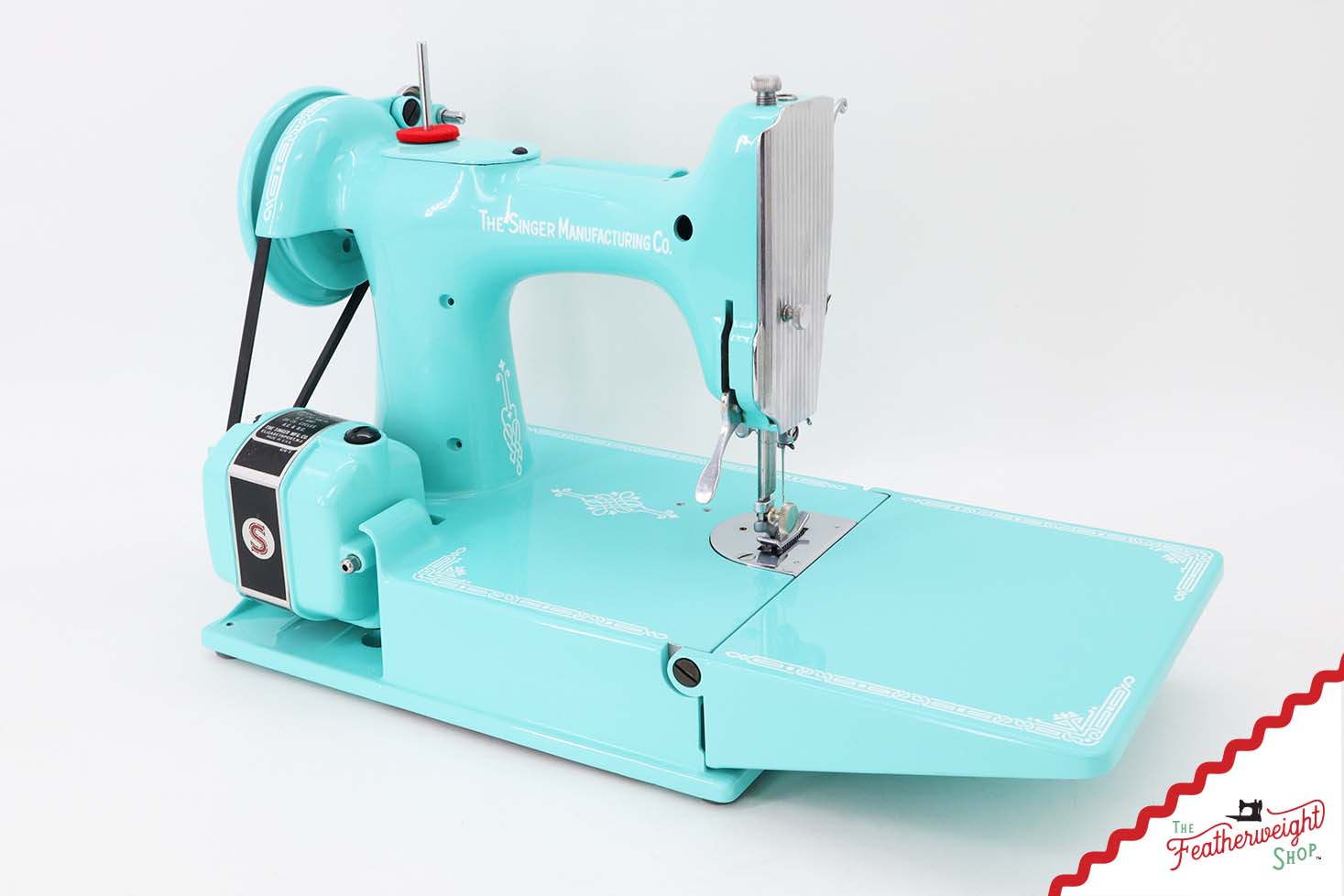 Singer Featherweight 221 AJ131*** - Fully Restored in Tiffany Blue