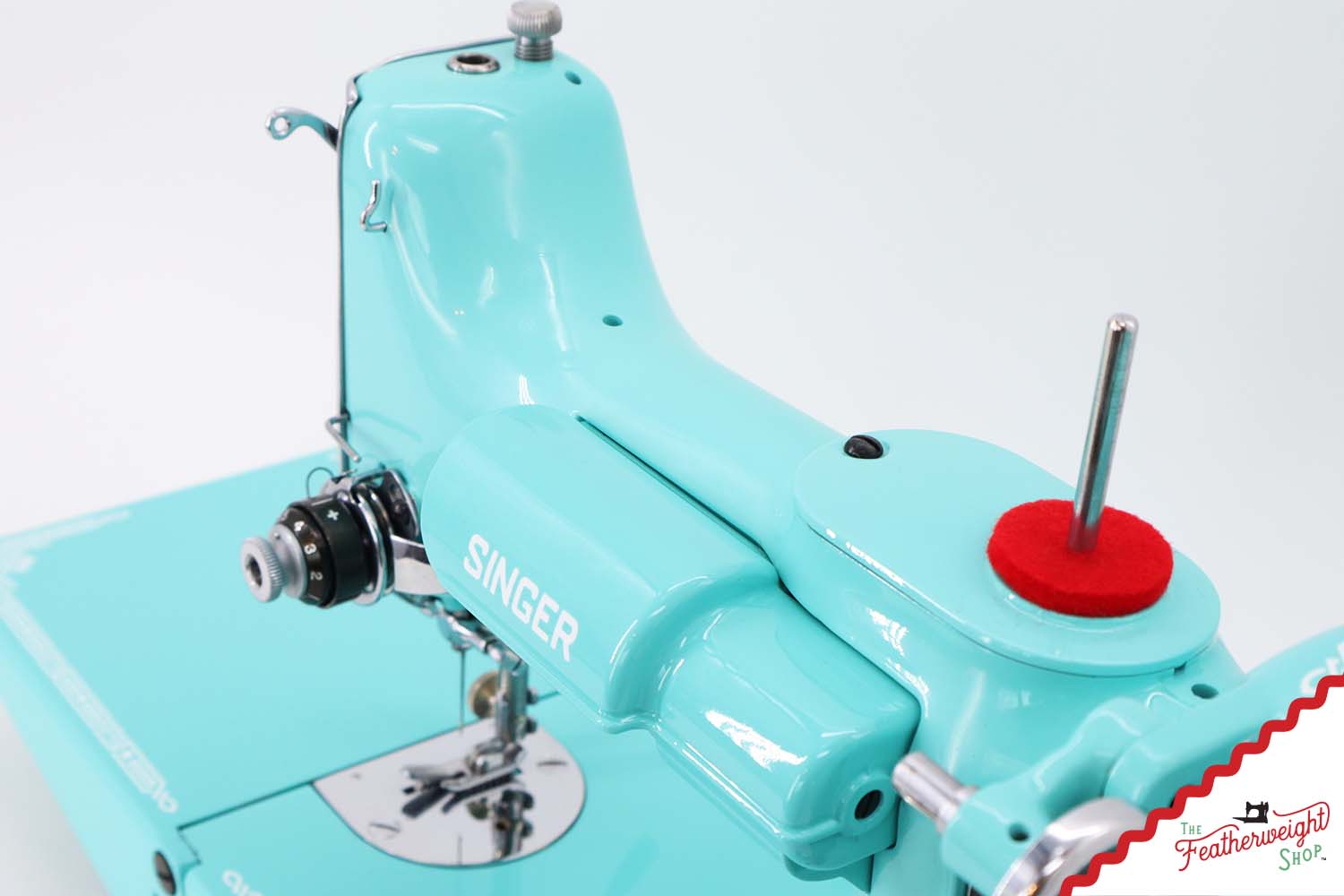 Singer Featherweight 221 AJ131*** - Fully Restored in Tiffany Blue