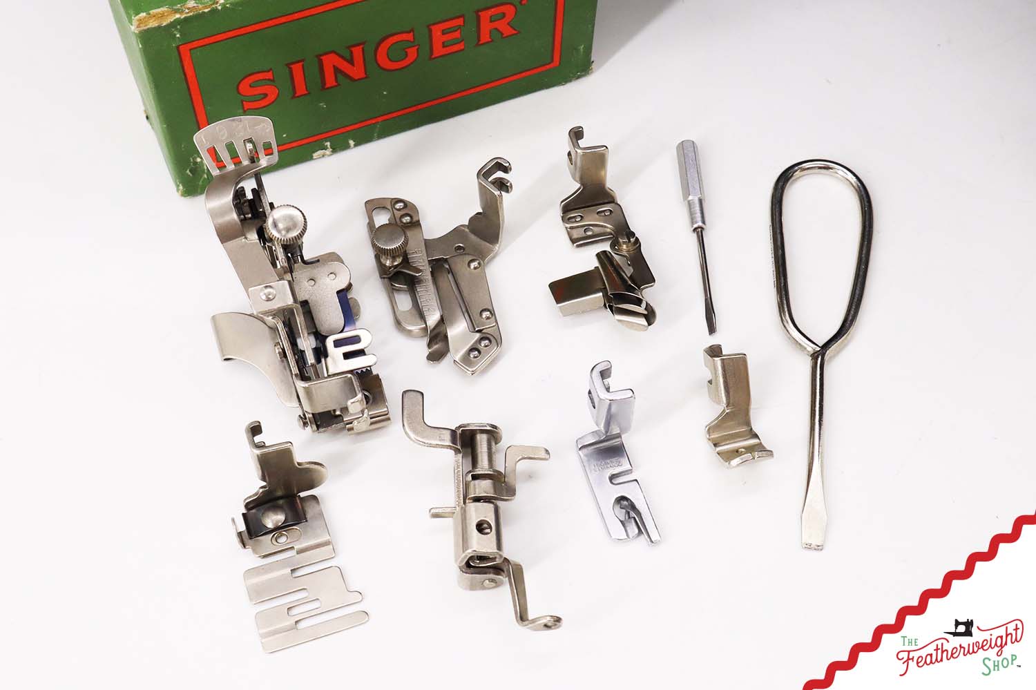 Singer Featherweight 222K Sewing Machine - EM9609**, 1957