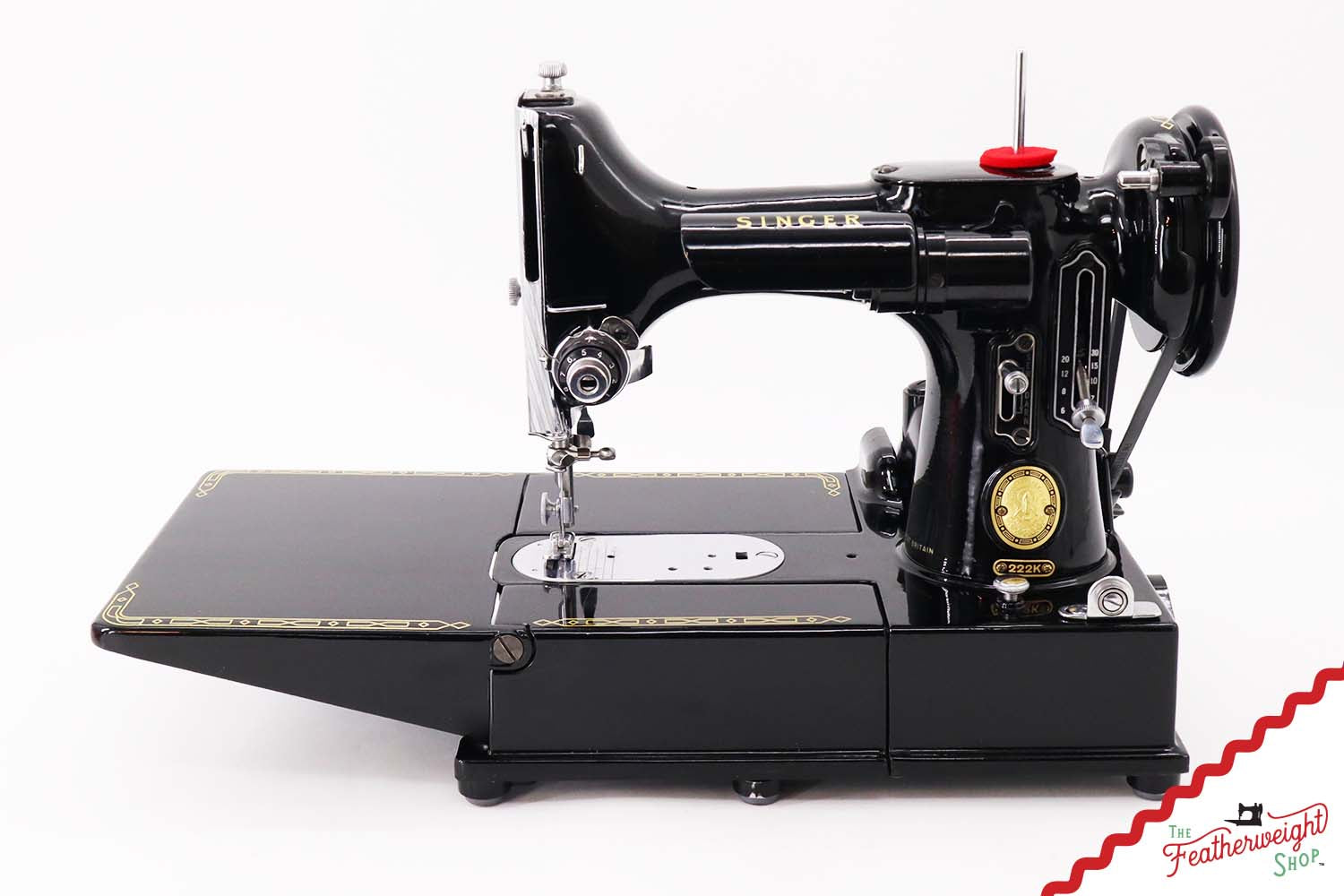 Singer Featherweight 222K Sewing Machine - EM9609**, 1957