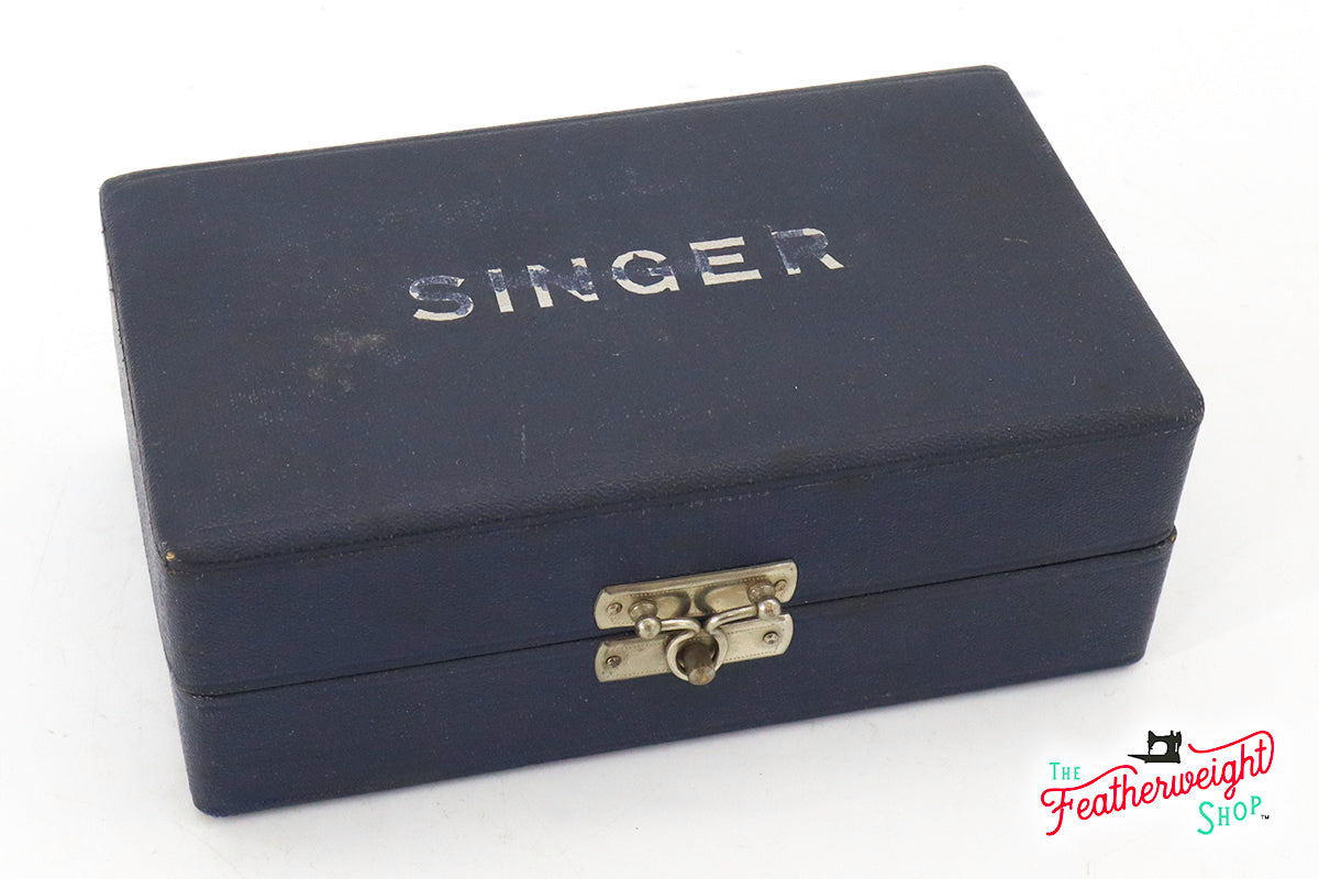 Attachments Set, Blue Velvet Singer Box (Vintage Original