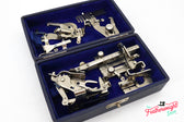 Attachments Set, Blue Velvet Singer Box (Vintage Original) – The Singer ...