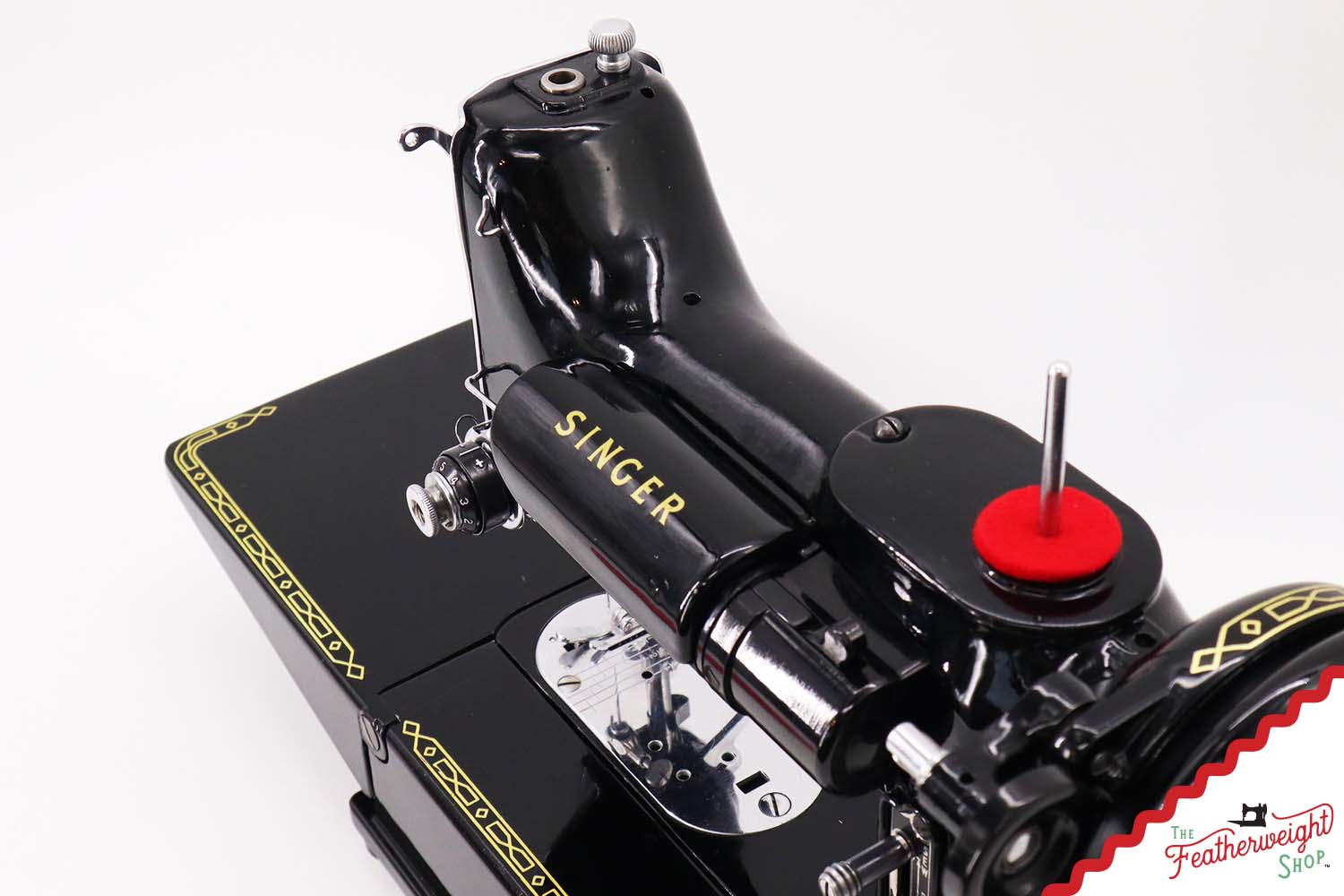 Singer Featherweight 222K Sewing Machine - EM9609**, 1957