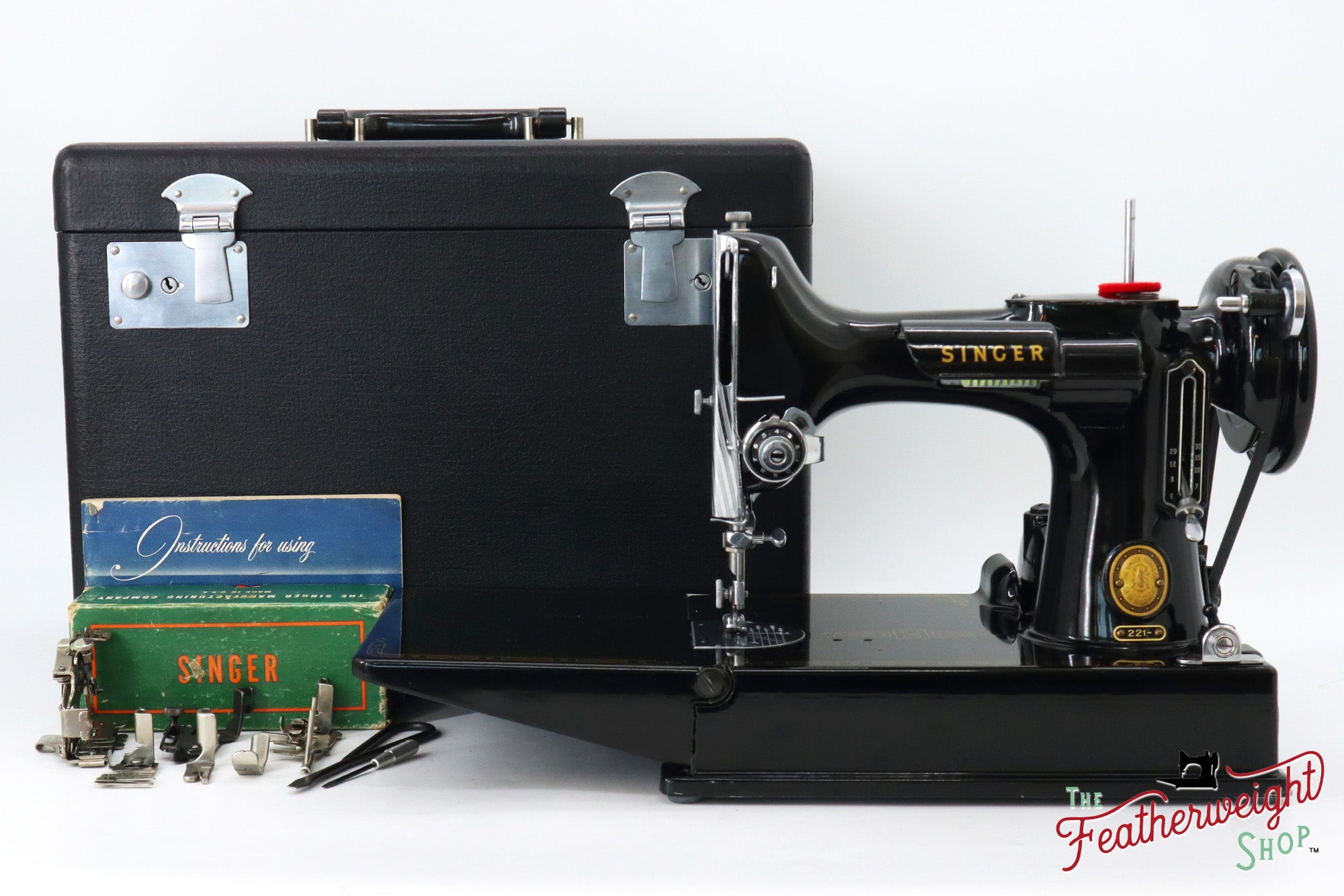 Singer Featherweight 221 Sewing Machine, AM3896** - 1956