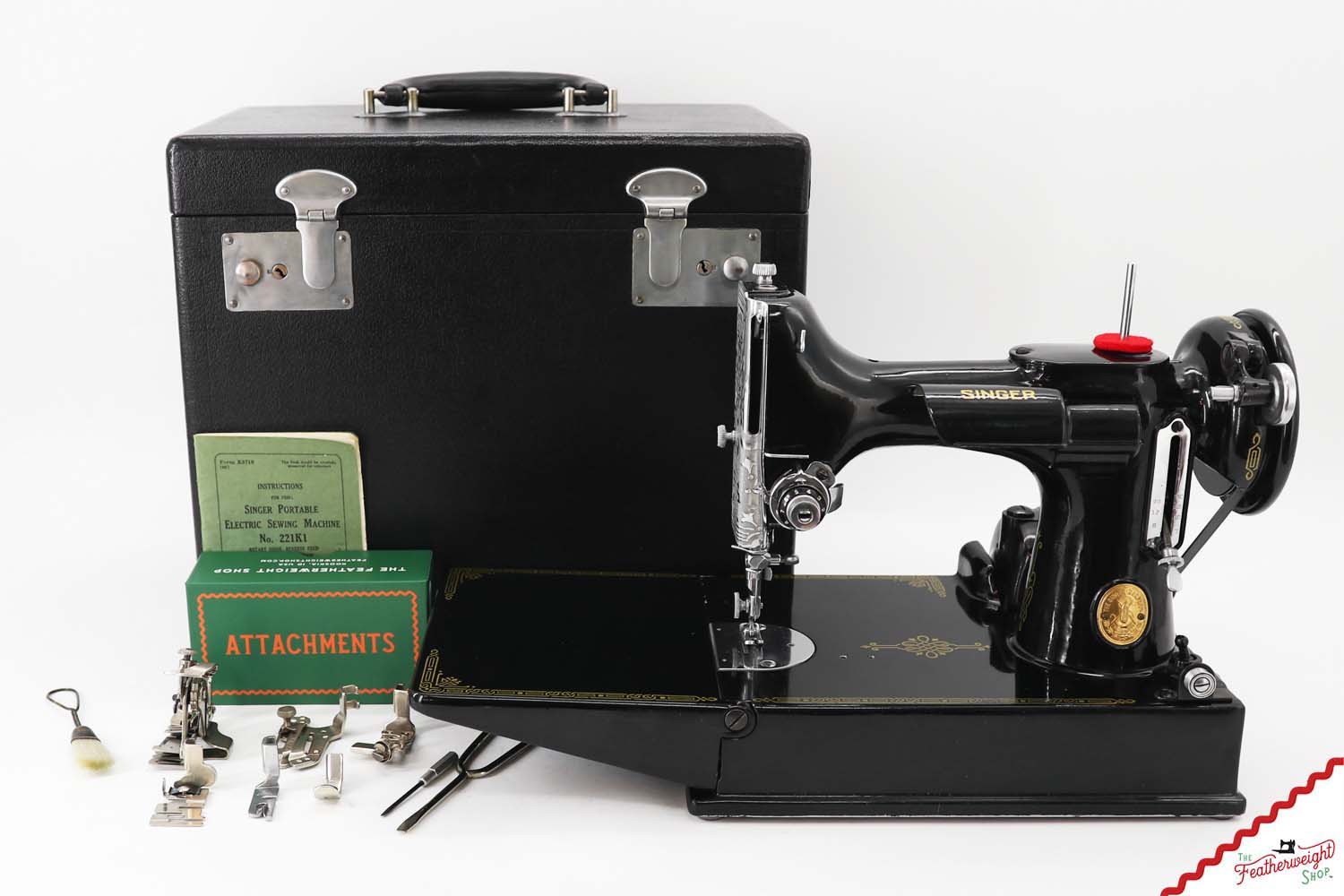 Singer Featherweight 221K Sewing Machine, EF281*** - 1949