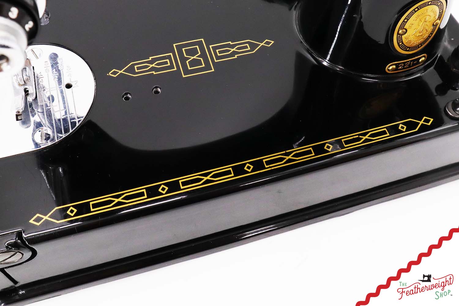 Singer Featherweight 221 Sewing Machine, AL697*** - 1954