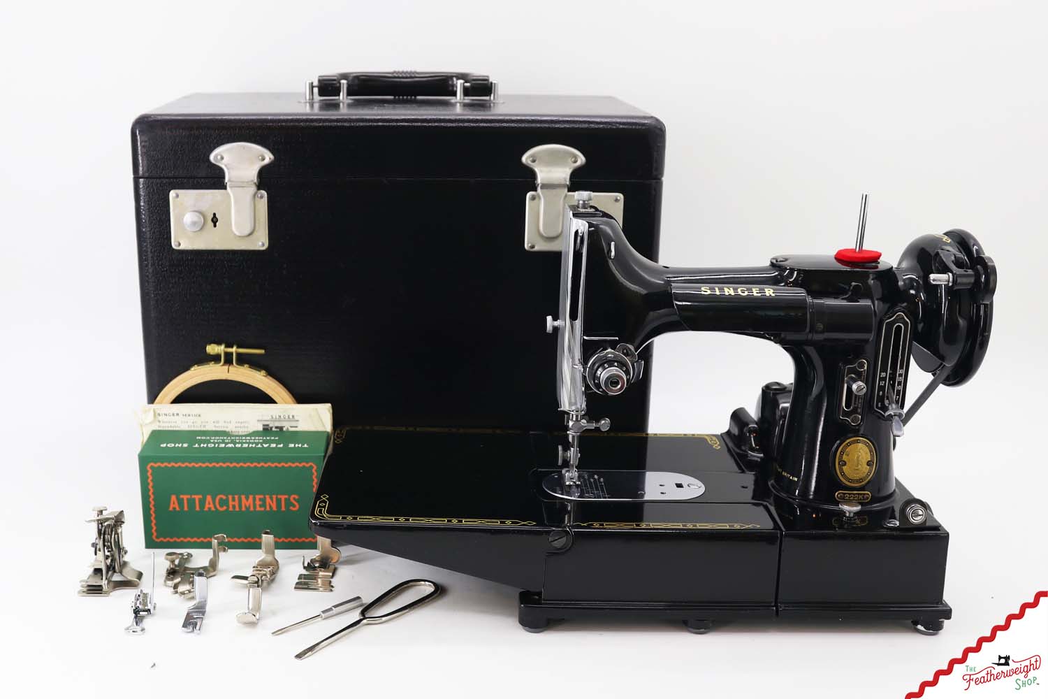 Singer Featherweight 222K Sewing Machine - EL1839**, 1956