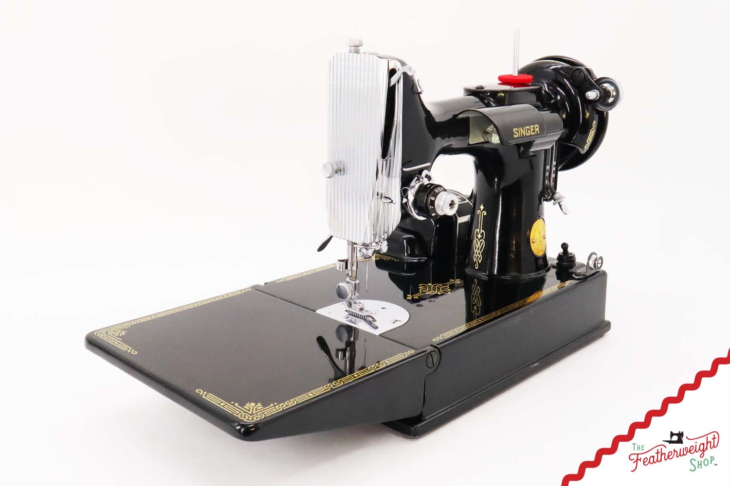 Singer Featherweight 221 Sewing Machine, AJ1393** - 1949