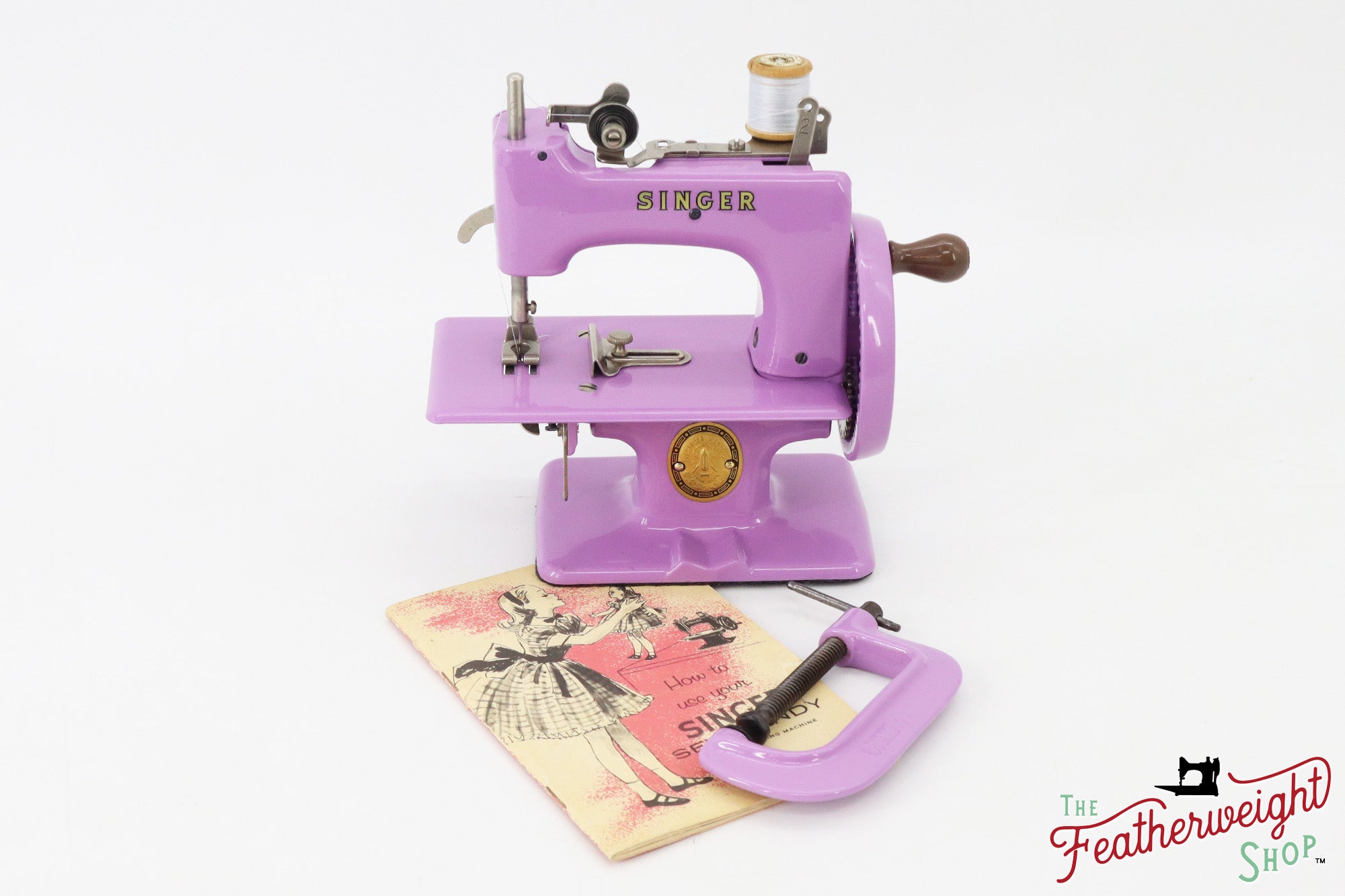 Singer Sewhandy Model 20 - Fully Restored in Lilac