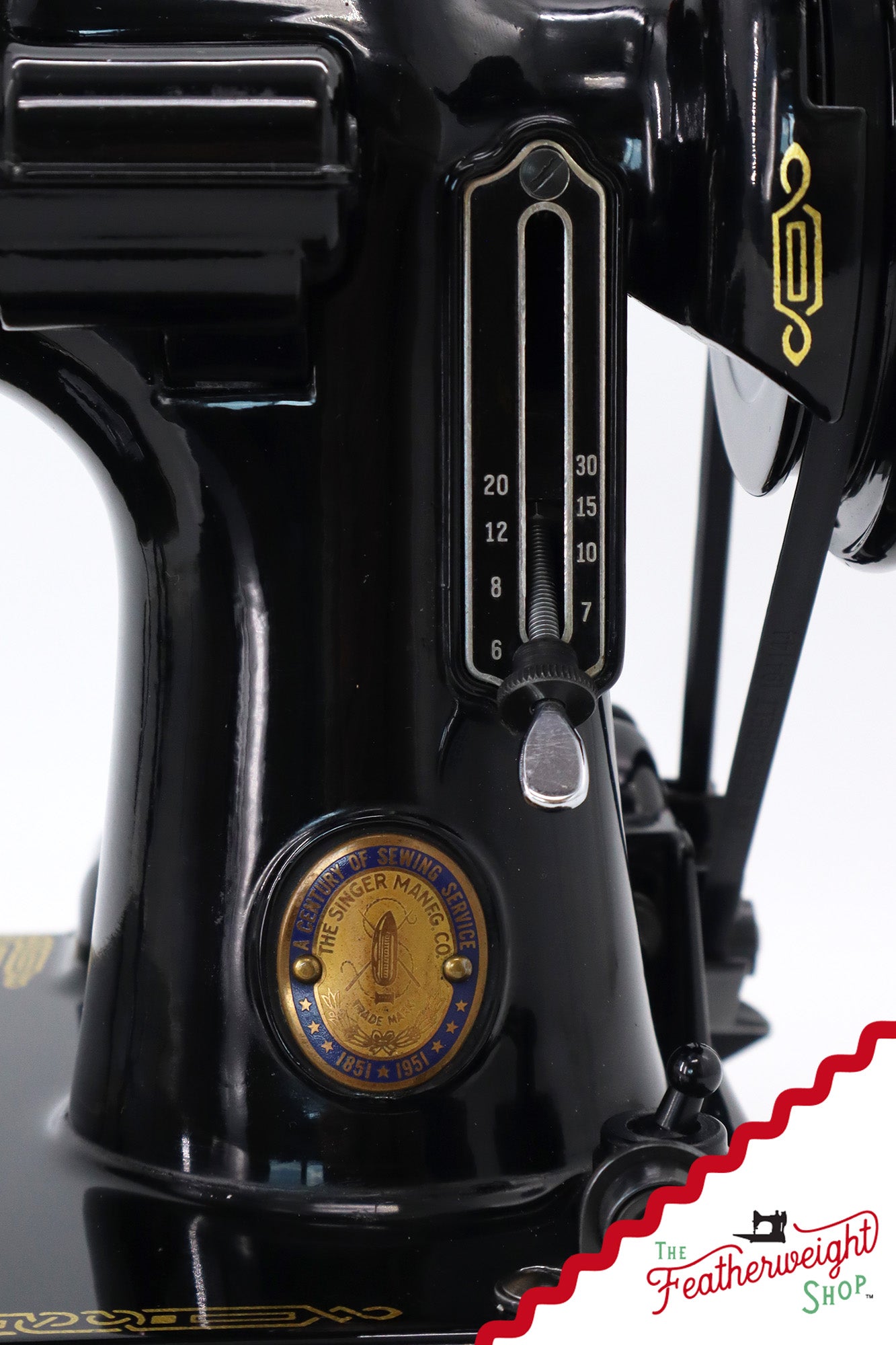 Singer Featherweight 221 Sewing Machine, Centennial: AK5851**