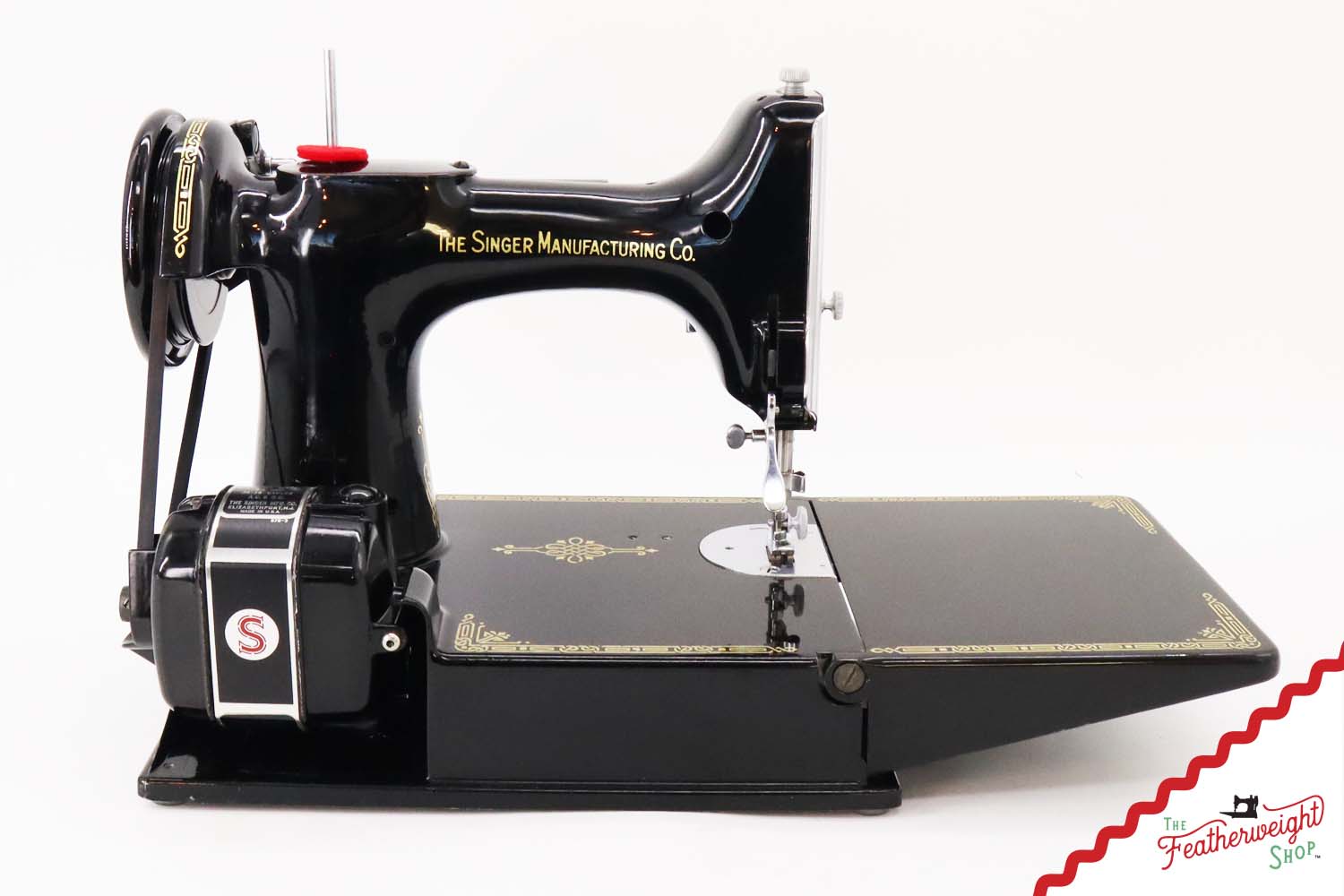 Singer Featherweight 221 Sewing Machine, AJ1393** - 1949