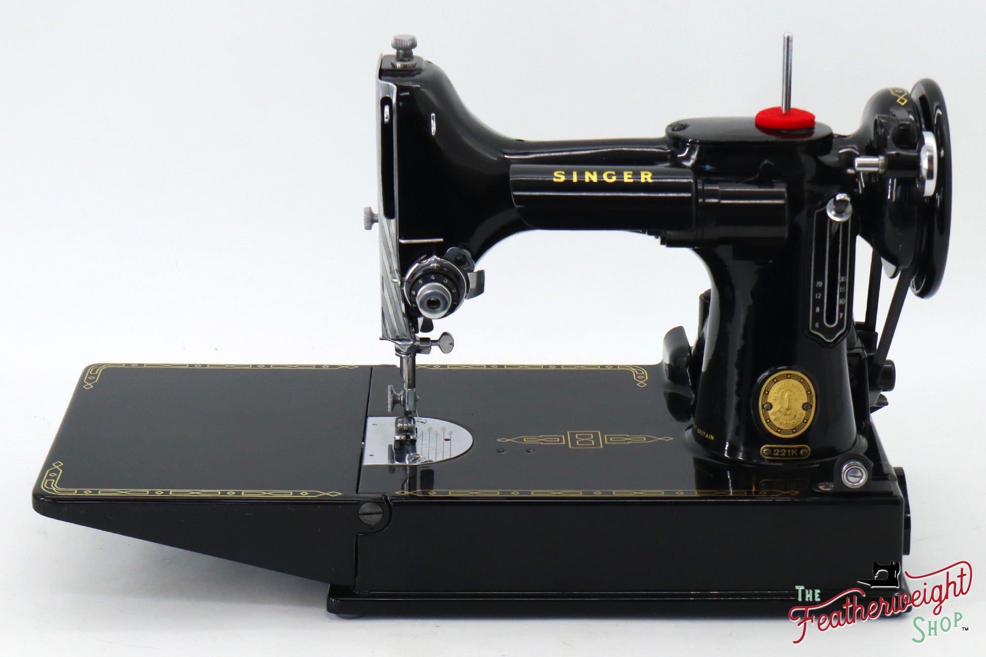 Singer Featherweight 221K Sewing Machine, 1955 - EK2089**