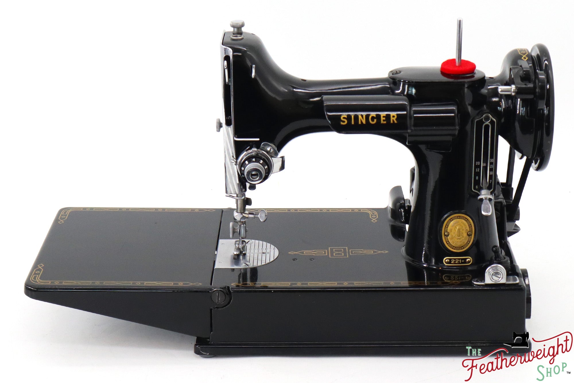 Featherweight 221 Sewing Machine, AM6880** - 1957