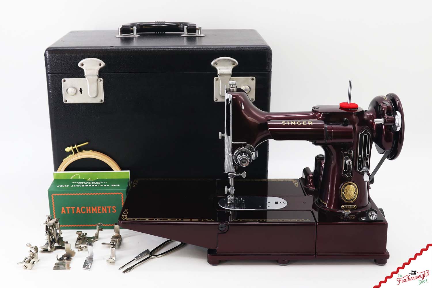 Singer Featherweight 222K - EK63118* - Fully Restored in Brandywine