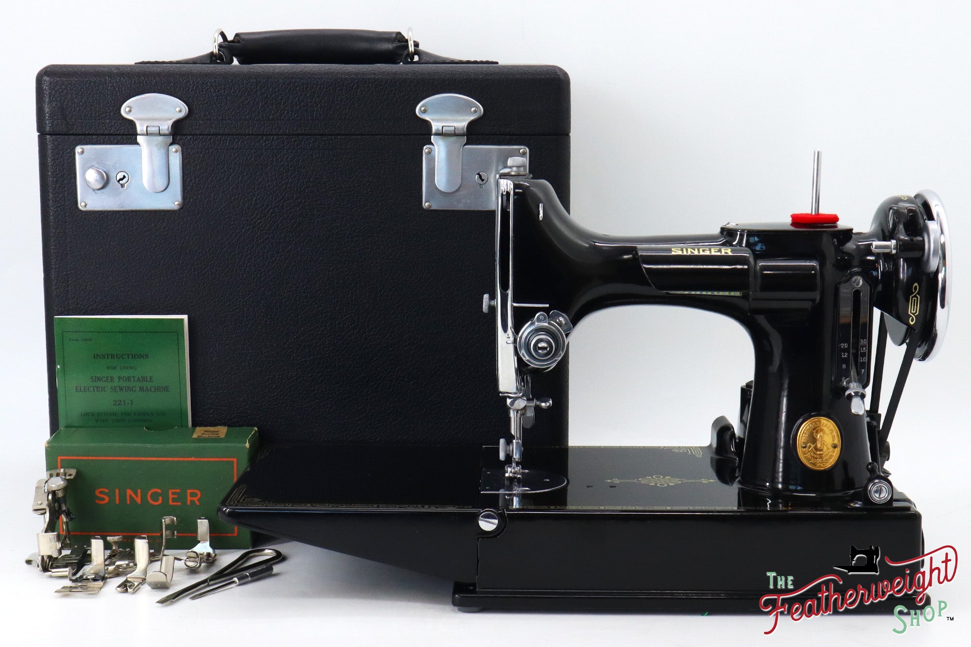 Singer Featherweight 221 Sewing Machine, AE538*** - 1937