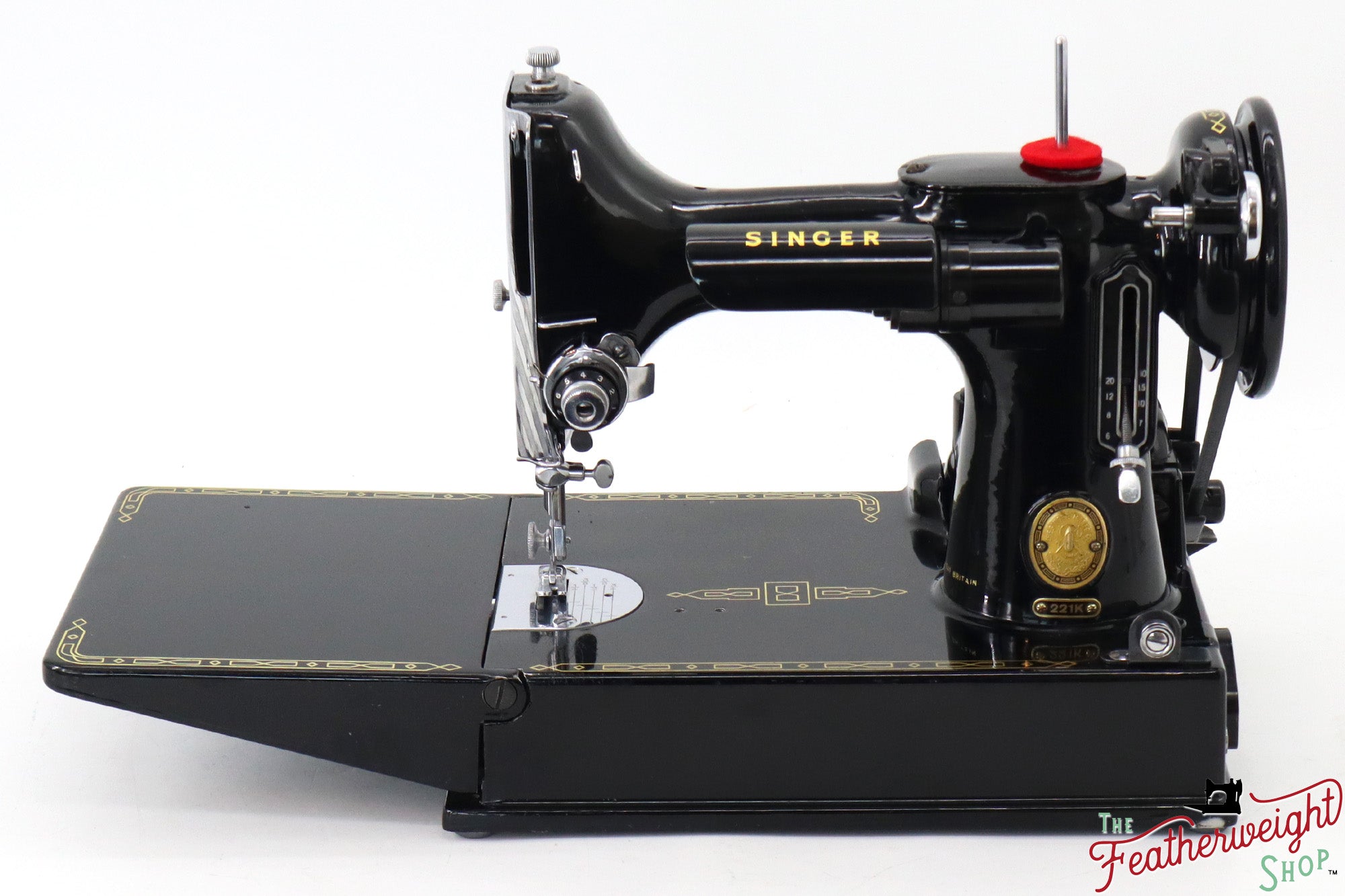 Singer Featherweight 221K Sewing Machine, 1955 - EK208***