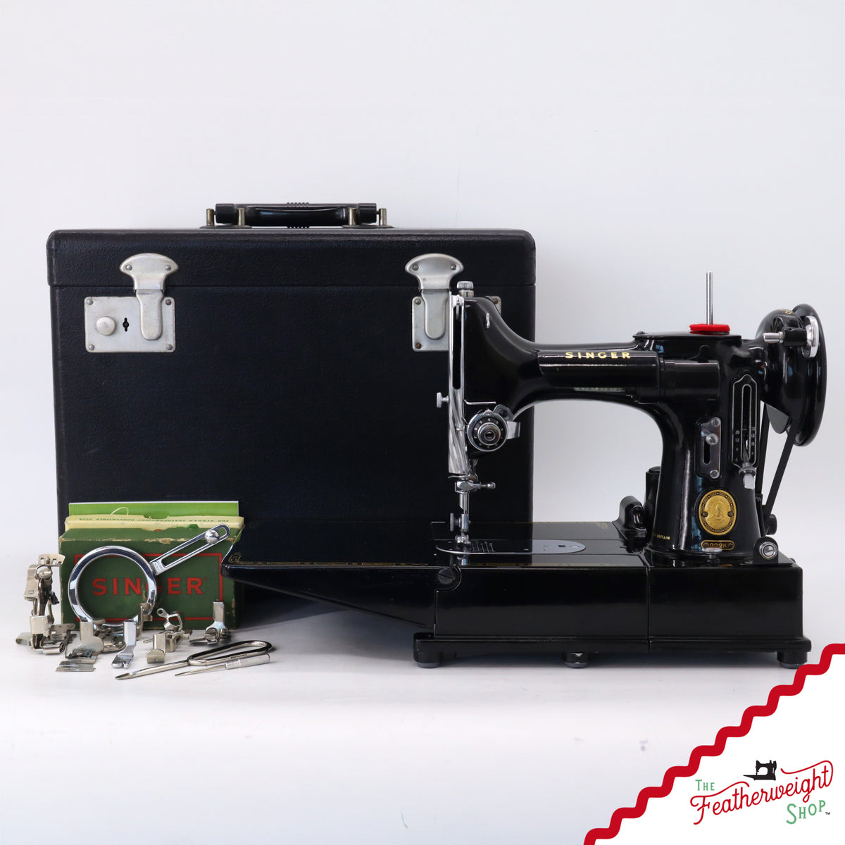 Singer Featherweight 222K Sewing Machine For Sale – The Singer ...
