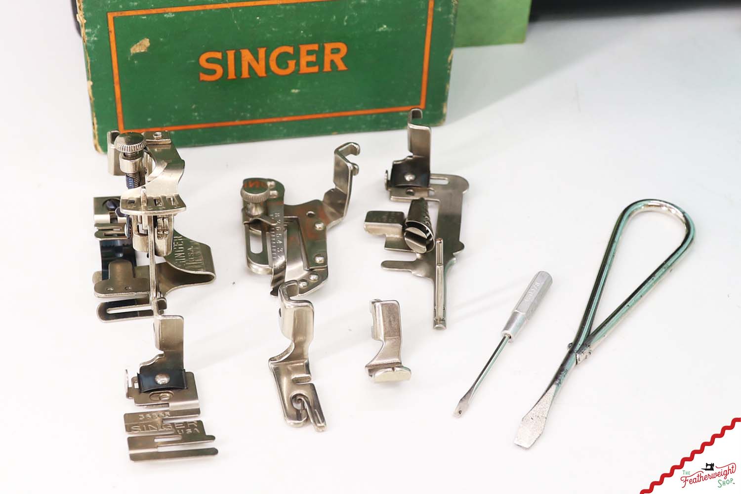 Singer Featherweight 221 AH640*** - Fully Restored in Snowflake Blue