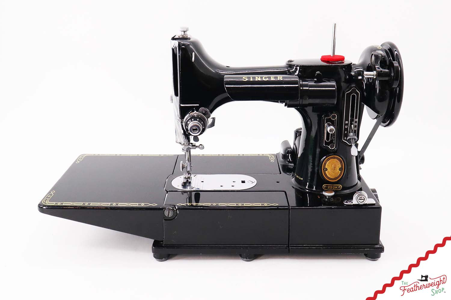 Singer Featherweight 222K Sewing Machine - EM6023**, 1957