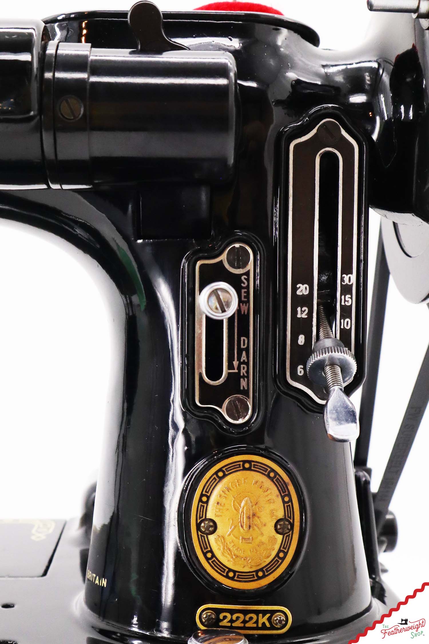 Singer Featherweight 222K Sewing Machine - EM6023**, 1957