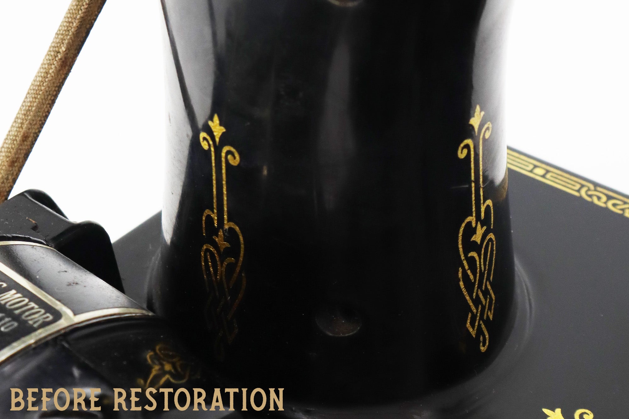 Singer Featherweight 221, "First-Run" 1933 AD5434** - Fully Restored in Gloss Black