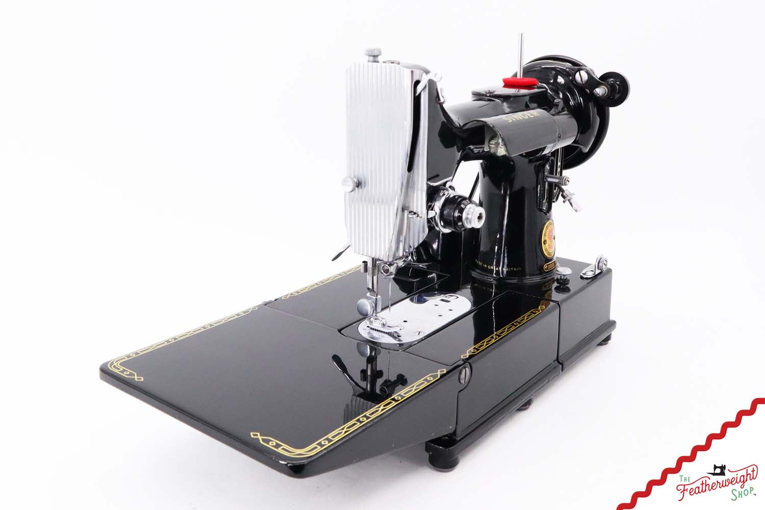 Singer Featherweight 222K Sewing Machine, Red 'S' - ER3179** - 1960