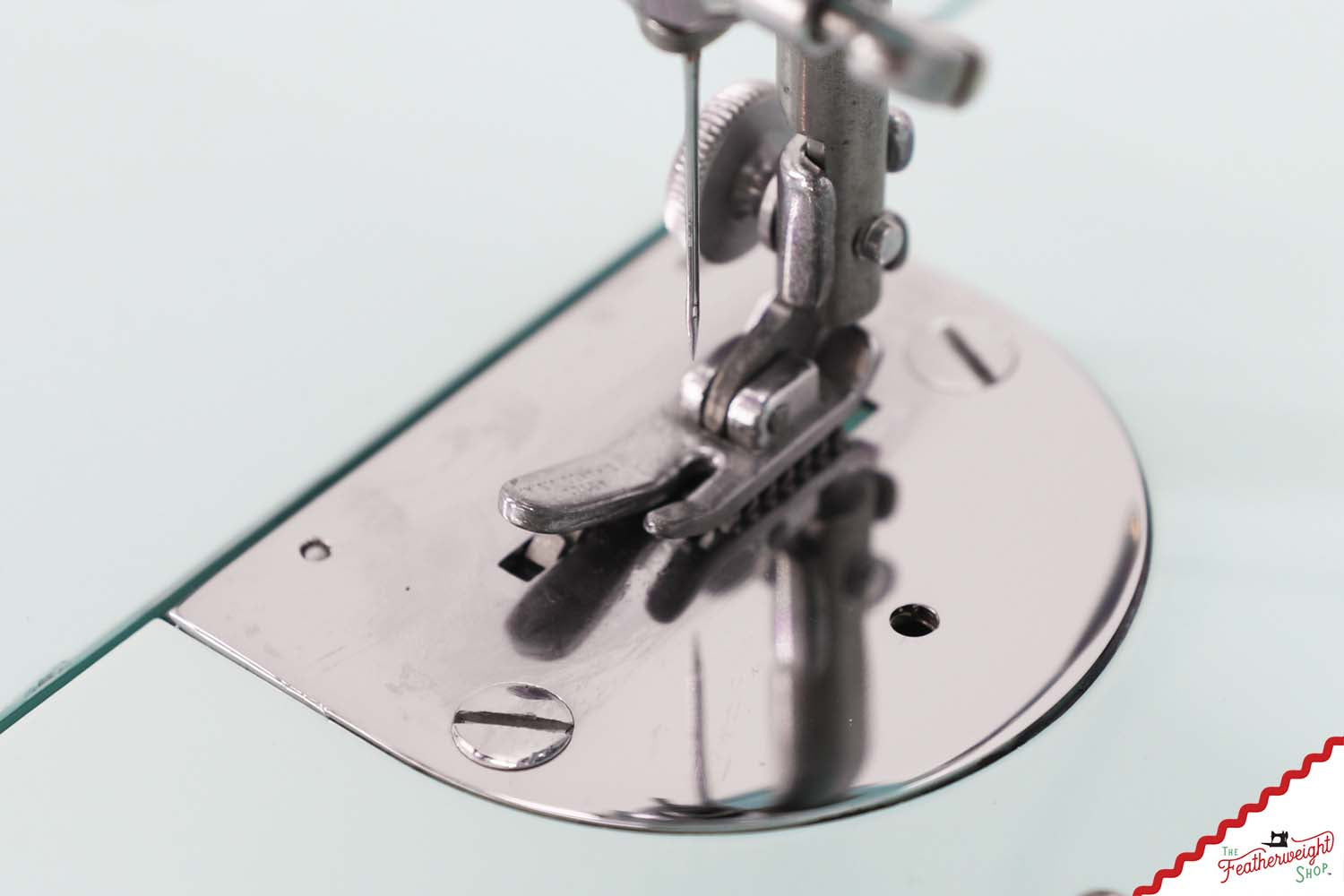 Singer Featherweight 221 AH640*** - Fully Restored in Snowflake Blue