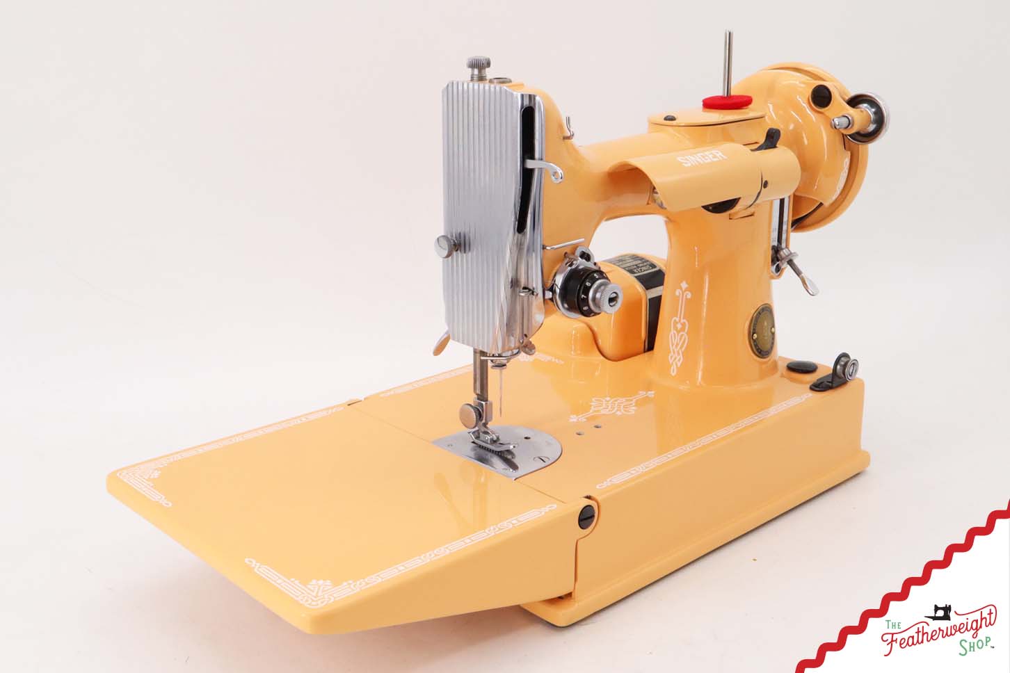 Singer Featherweight 221K, Centennial - EG353*** - Fully Restored in Dreamsicle