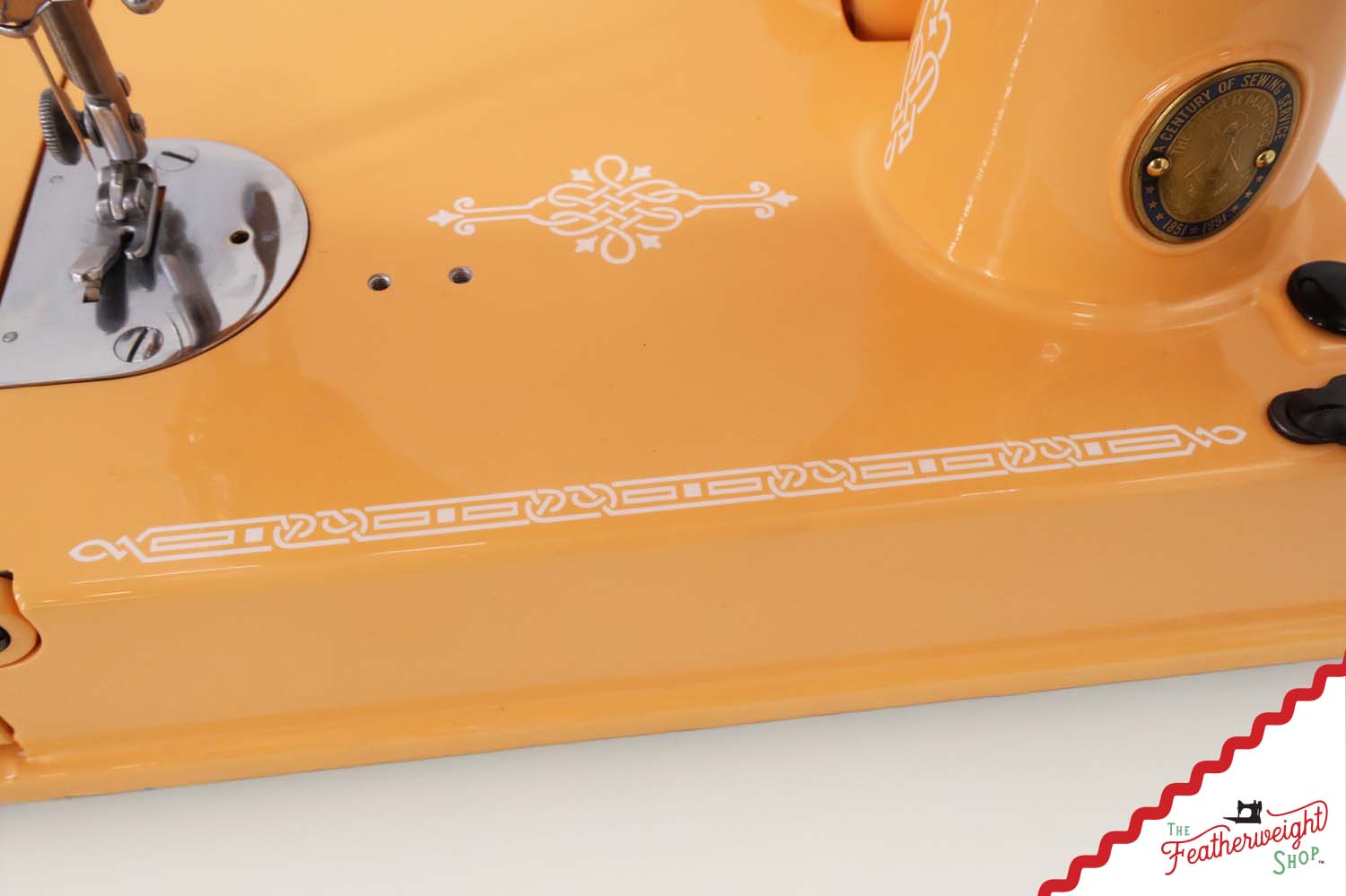Singer Featherweight 221K, Centennial - EG353*** - Fully Restored in Dreamsicle