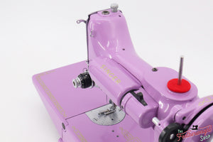 Singer Featherweight 221K, Red 'S', ES2430** - Fully Restored in Lilac