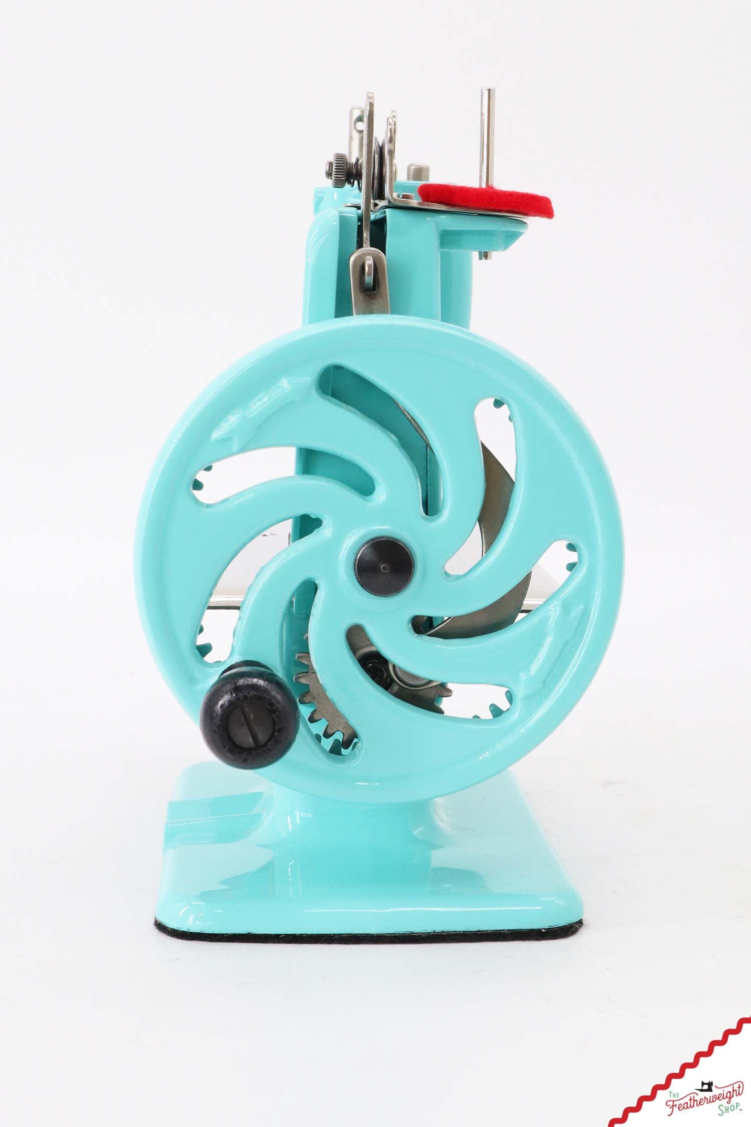 Singer Sewhandy Model 20 - Fully Restored in Tiffany Blue - Holiday Faire 2025