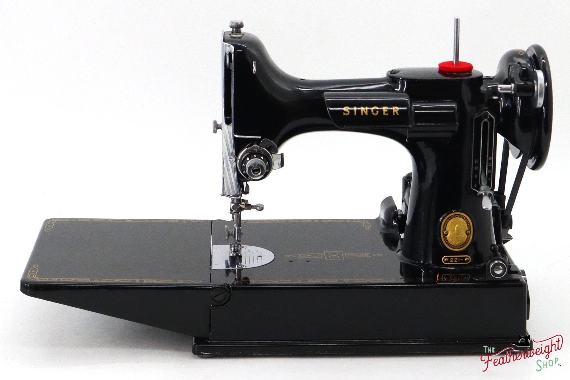 Singer Featherweight 221 Sewing Machine, AM154** - 1955