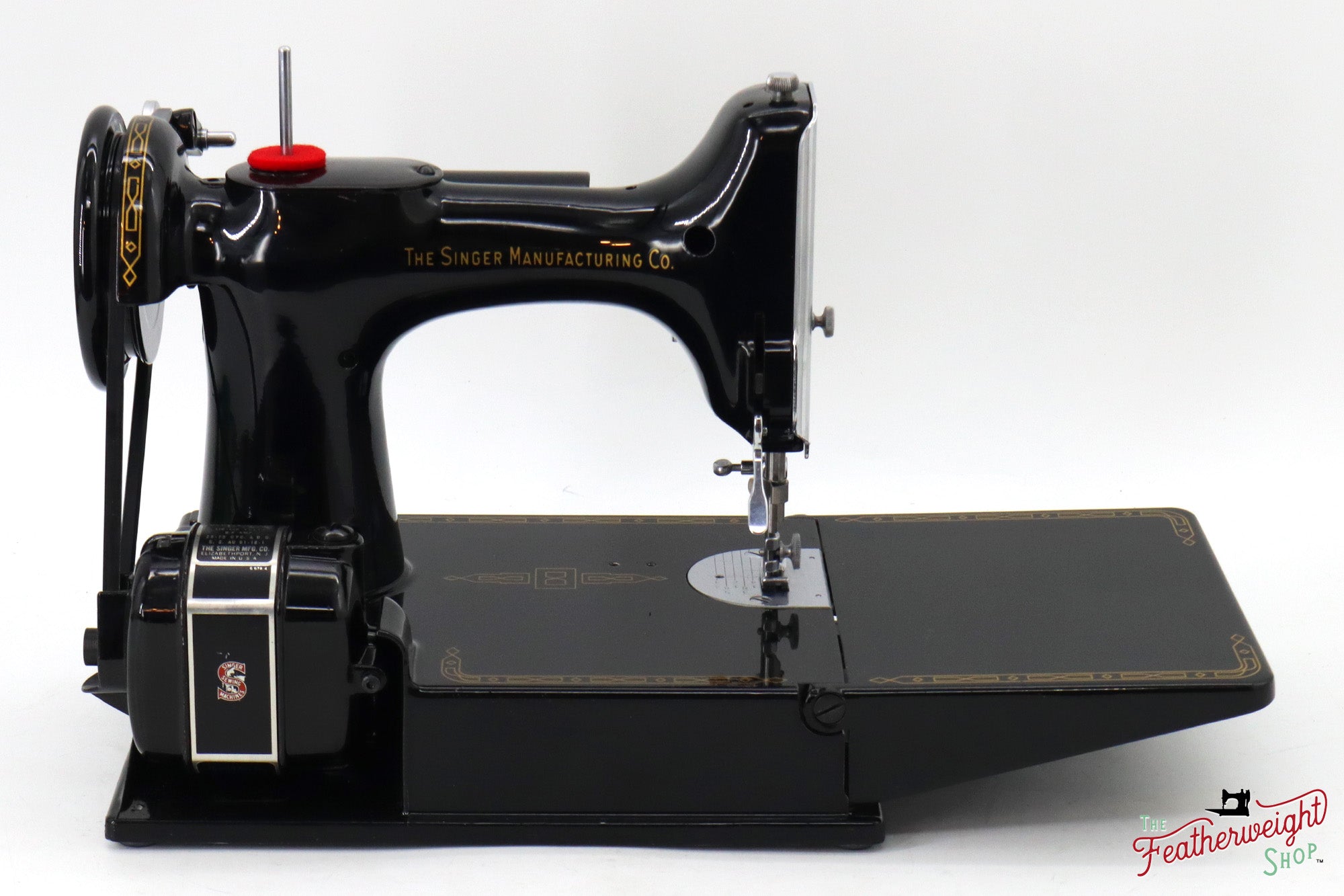 Singer Featherweight 221 Sewing Machine, AM154** - 1955