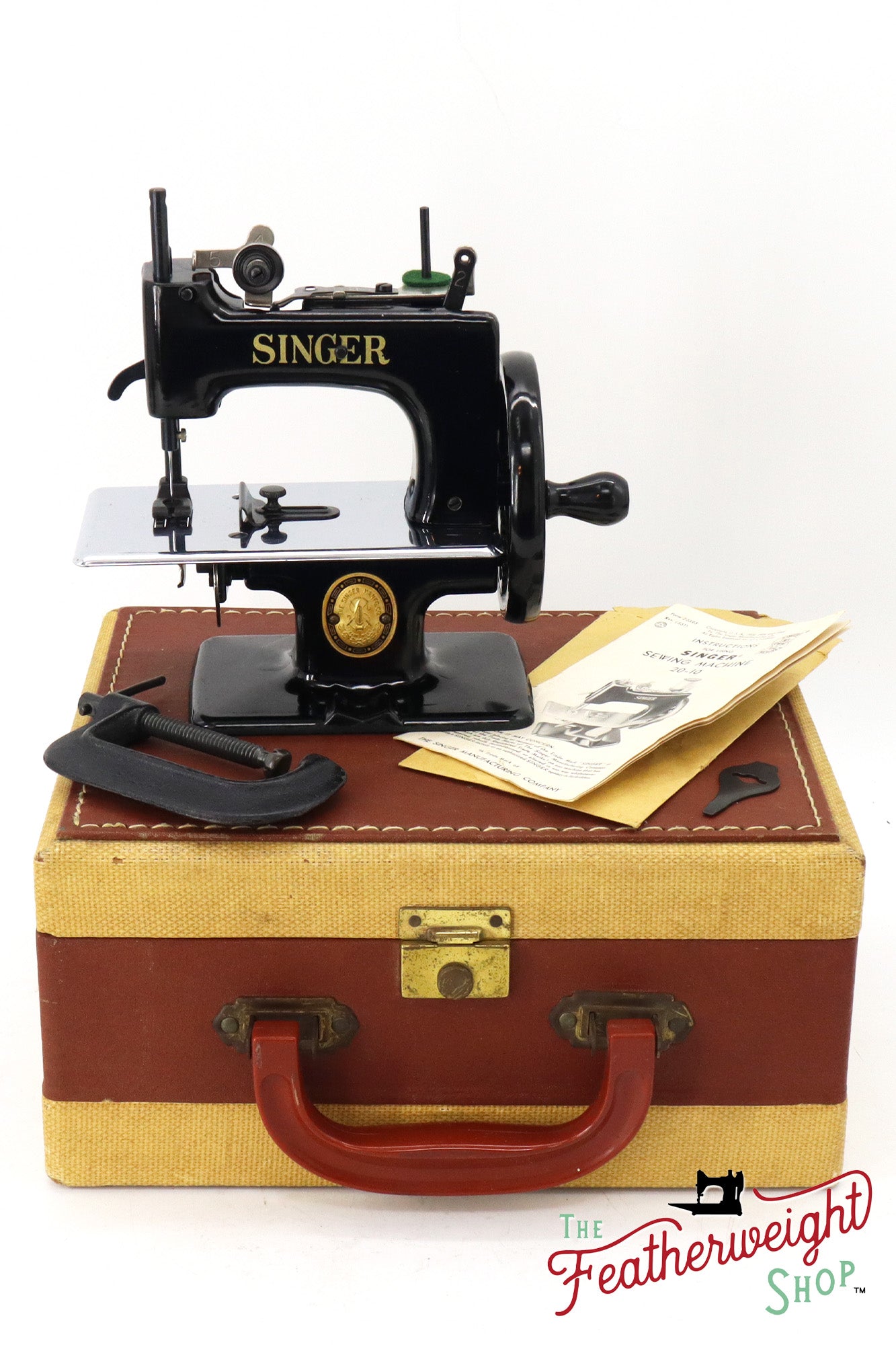 Singer Sewhandy Model 20-10 - Black - Complete Case Set – The