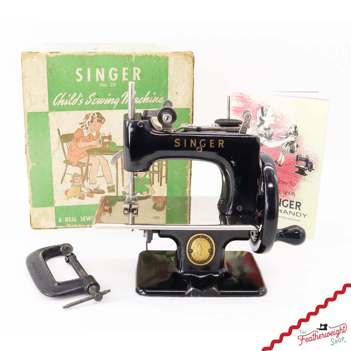 Singer Sewhandy Model 20 - Black, Complete Set! June 2026, Faire