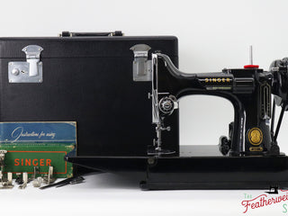 Load image into Gallery viewer, Singer Featherweight 221 Sewing Machine, AL735*** - 1954
