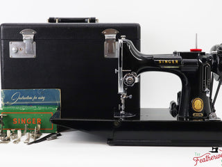 Load image into Gallery viewer, Singer Featherweight 221 Sewing Machine, AM164*** - 1955