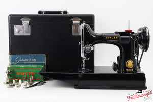 Singer Featherweight 221 Sewing Machine, AM164*** - 1955
