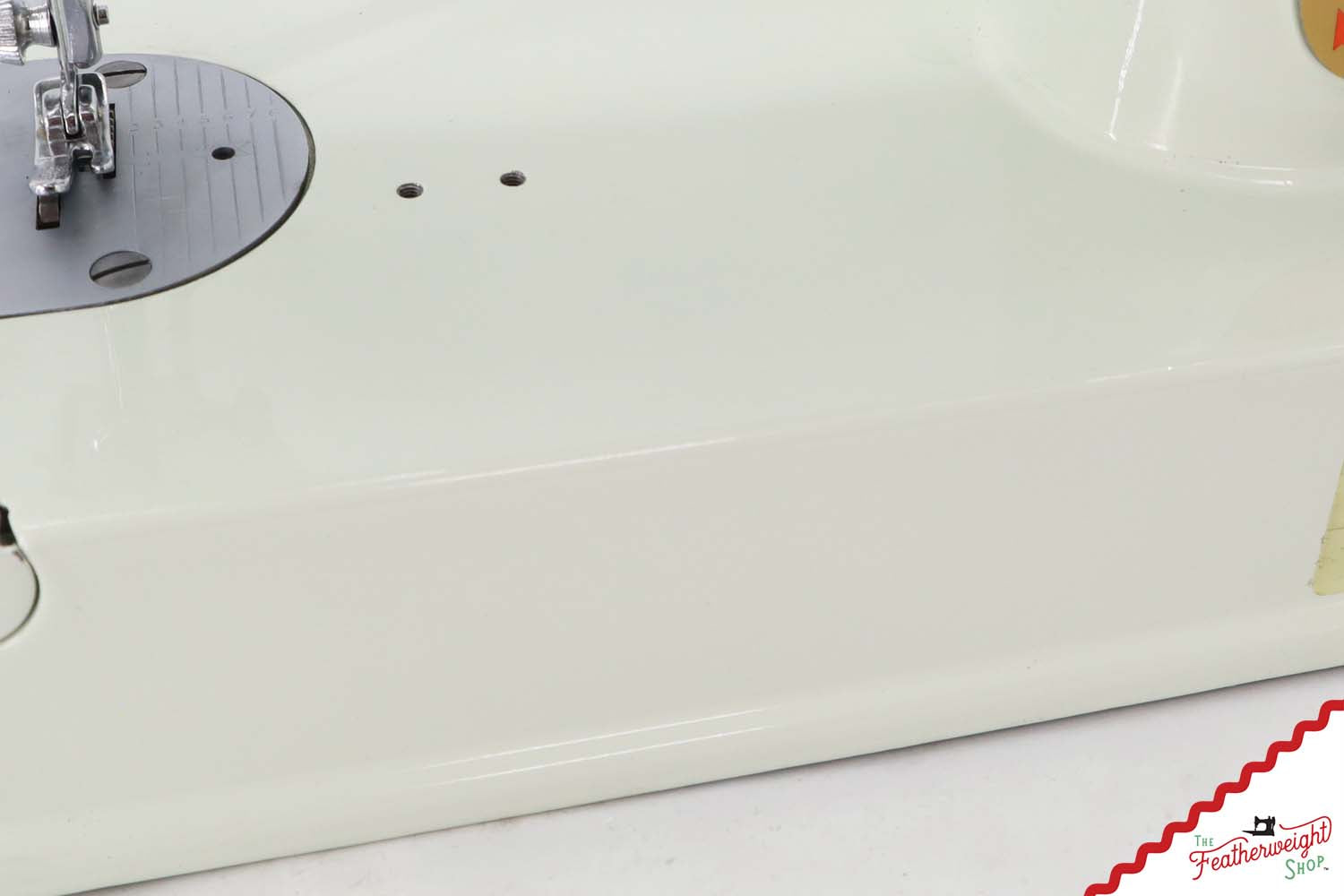 Singer Featherweight 221K Sewing Machine, British WHITE EV98612*