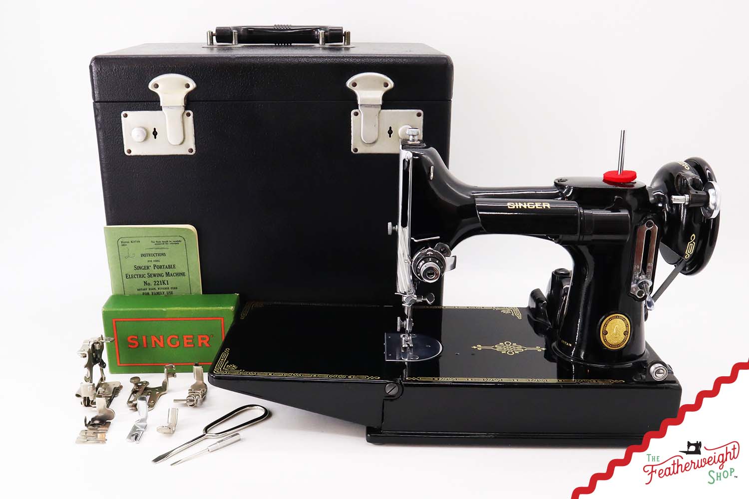 Singer Featherweight 221K Sewing Machine, 1952 - EH6265**