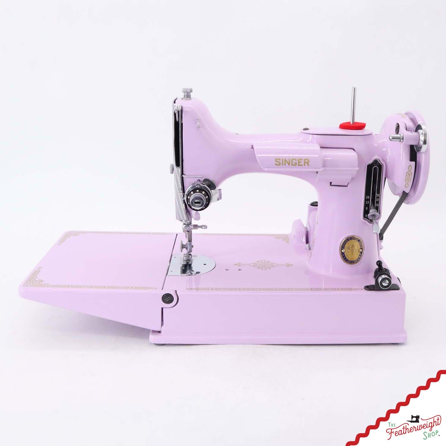 Singer Featherweight 221, Centennial - AJ890*** - Fully Restored in Wisteria