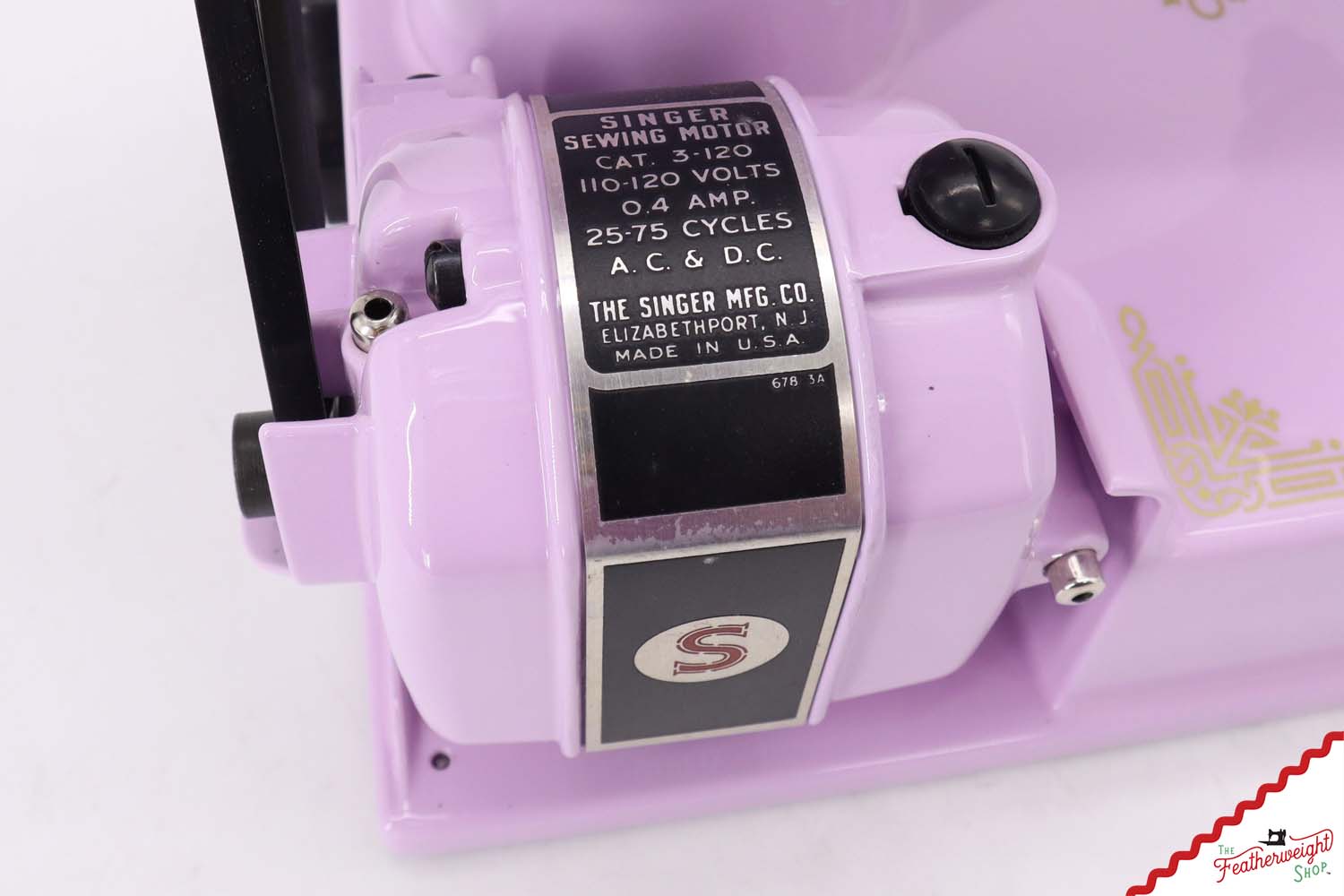 Singer Featherweight 221, Centennial - AJ890*** - Fully Restored in Wisteria