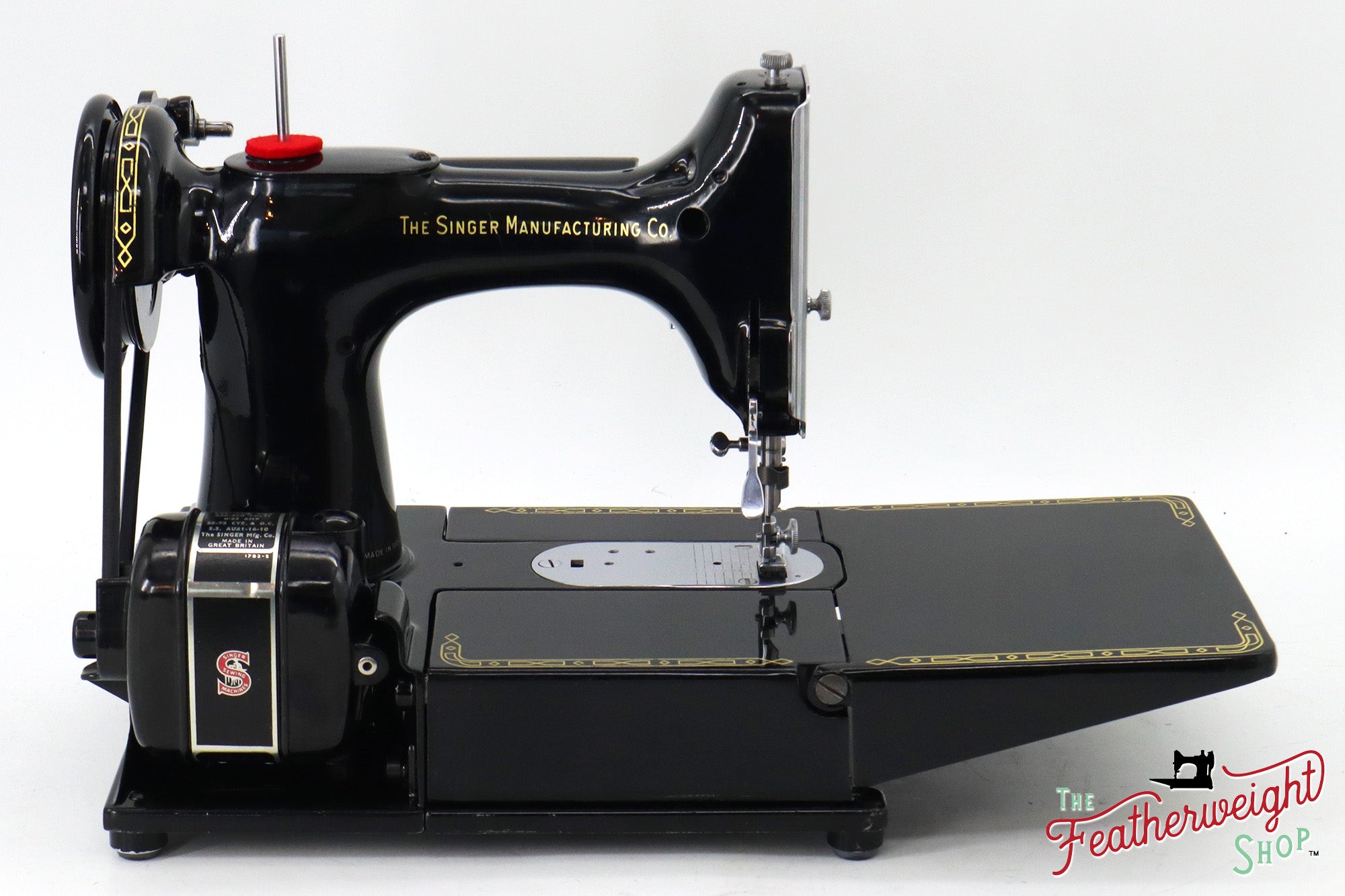 Singer Featherweight 222K Sewing Machine, Red 'S' - ER0236** - 1960