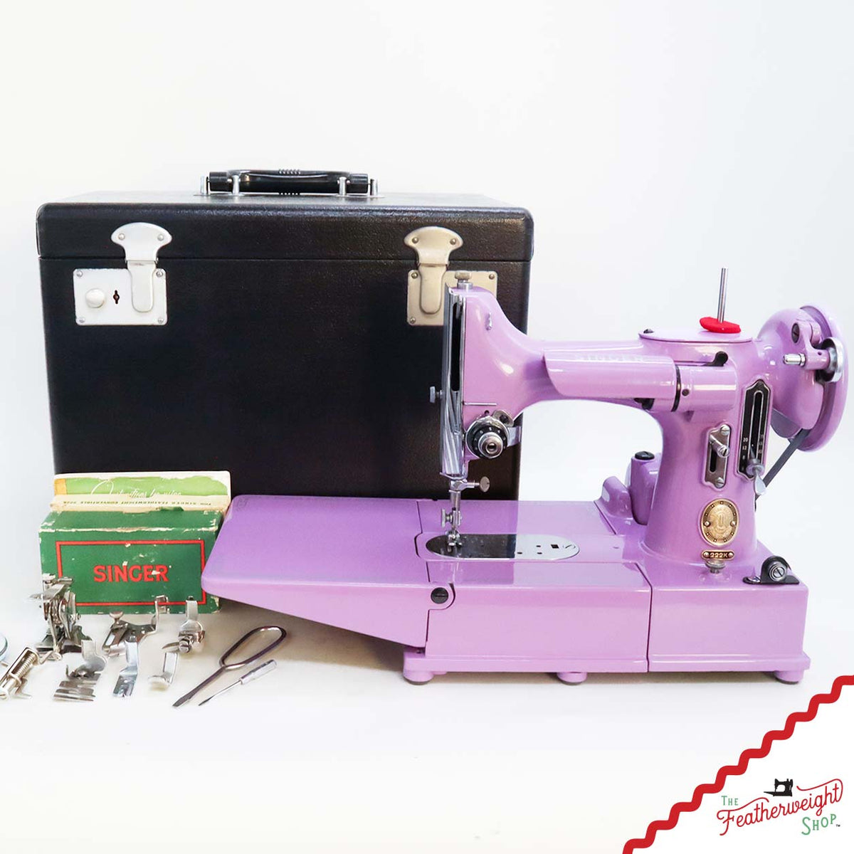 Singer Featherweight 222K Sewing Machine For Sale – The Singer ...