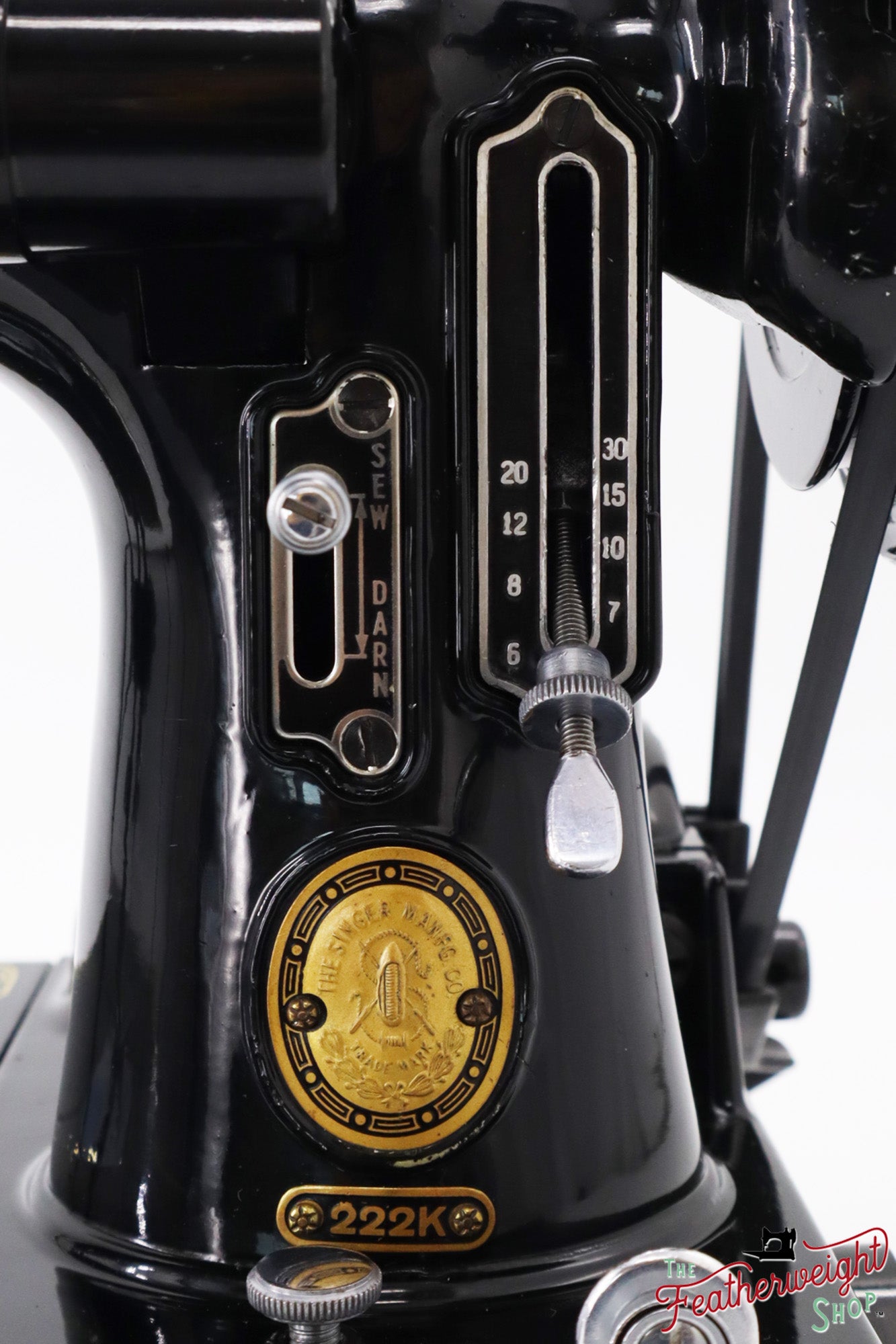 Singer Featherweight 222K Sewing Machine - EM6010**, 1957