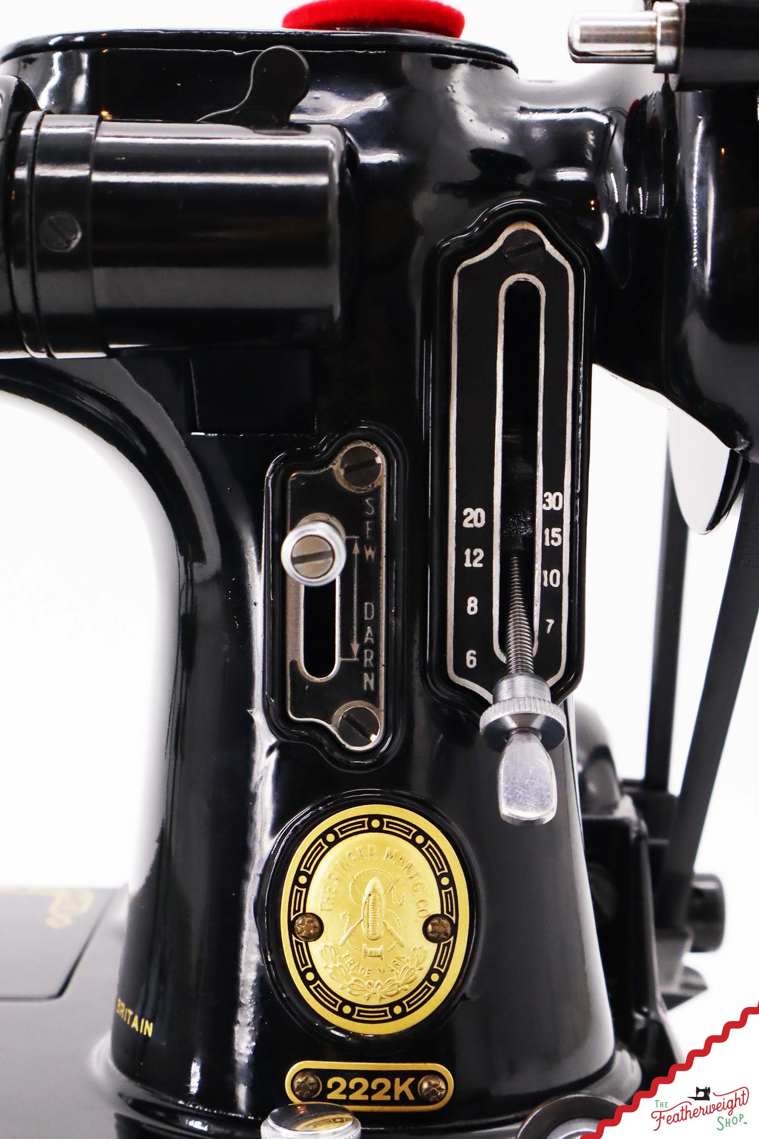 Singer Featherweight 222K Sewing Machine - EL6823**, 1956